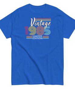 Vintage 1985 Limited Edition T-shirt 1985 Birth Year Gift