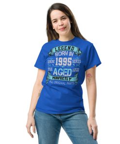 1995 Birthday Year Gift T-shirt Born In 1995 Legend Aged Perfectly