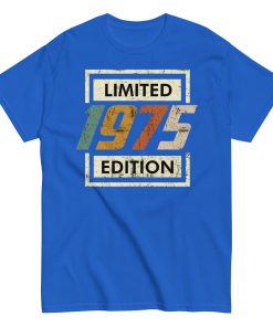 1975 Birthday Year Gift T-shirt Born In 1975 Limited Edition T-shirt