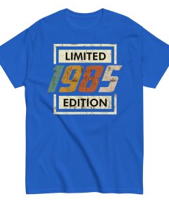 1985 Birthday Year Gift T-shirt Born In 1985 Limited Edition T-shirt
