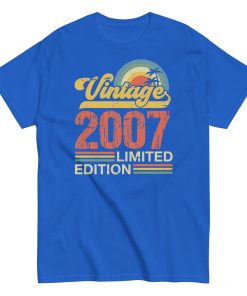 2007 Birthday Gift T-shirt Limited Edition T-shirt
