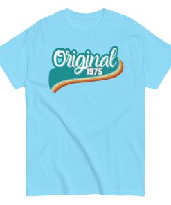 Original 1975 T-Shirt 50th Birthday Gift for 1975 Birth Year