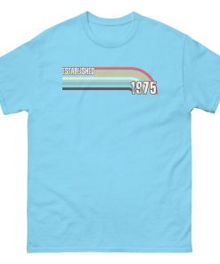 Established 1975 50th Birthday Gift T-shirt