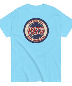 Made in 1975 Birthday T-shirt 50th Birthday Gift Tshirt