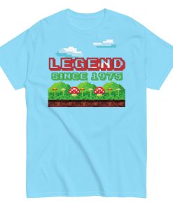 Legend Since 1975 Retro Gaming T-shirt 50th Birthday Tshirt