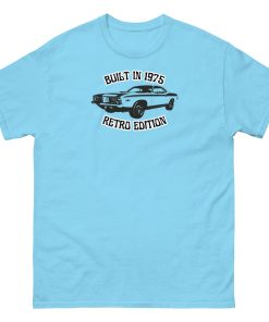 Built In 1975 Retro Edition 50th Birthday Gift T-shirt