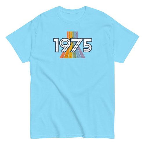 1975 Birth Year Gift T-shirt 50th Birthday T-shirt Retro 1975