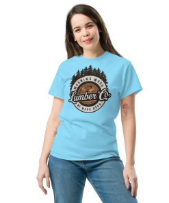 Morning Wood Lumber Co We Work Hard Funny T-shirt For Him