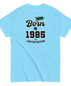 Made in 1985 Birthday T-shirt Vintage Birth Year 1985