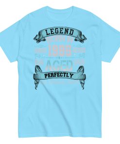 1995 Birthday Year Gift T-shirt Born In 1995 Legend Aged Perfectly