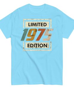 1975 Birthday Year Gift T-shirt Born In 1975 Limited Edition T-shirt