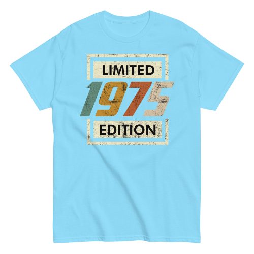 1975 Birthday Year Gift T-shirt Born In 1975 Limited Edition T-shirt