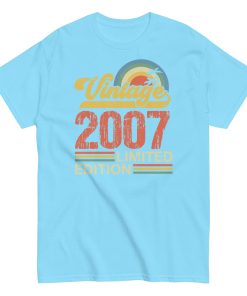2007 Birthday Gift T-shirt Limited Edition T-shirt