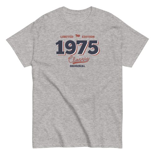 1975 T-Shirt Limited Edition Classic 50th Birthday T-shirt