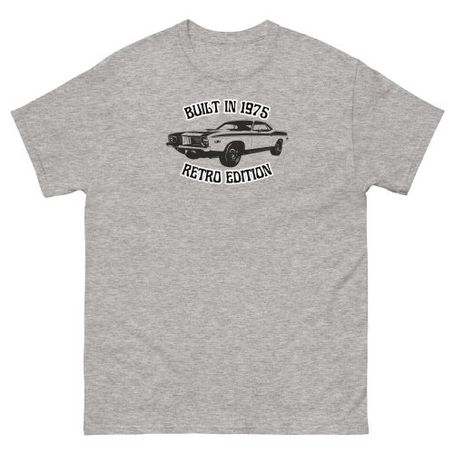 Built In 1975 Retro Edition 50th Birthday Gift T-shirt