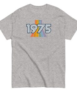 1975 Birth Year Gift T-shirt 50th Birthday T-shirt Retro 1975