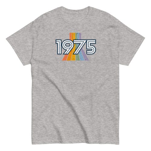 1975 Birth Year Gift T-shirt 50th Birthday T-shirt Retro 1975