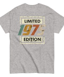 1975 Birthday Year Gift T-shirt Born In 1975 Limited Edition T-shirt