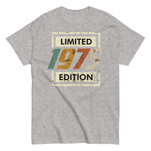 1975 Birthday Year Gift T-shirt Born In 1975 Limited Edition T-shirt