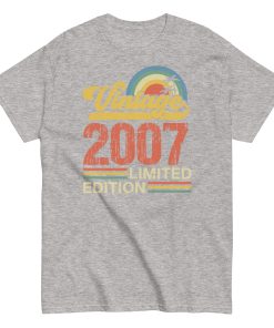 2007 Birthday Gift T-shirt Limited Edition T-shirt