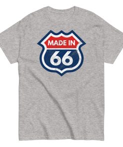 1966 Birthday Gift T-shirt Made in 66 US Route 66 Style