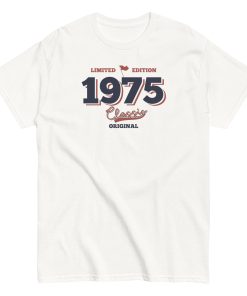 1975 T-Shirt Limited Edition Classic 50th Birthday T-shirt