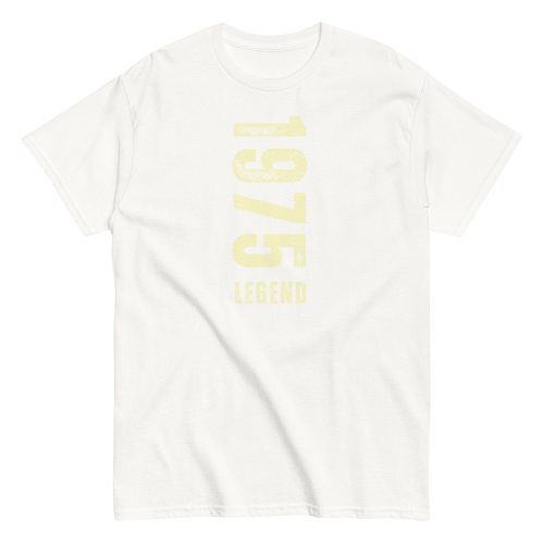 1975 Legend T-shirt 50th Birthday Gift for Him 1975