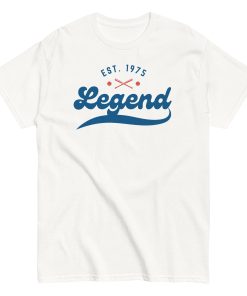 Est 1975 Legend T-Shirt 50th Birthday 1975 Gift