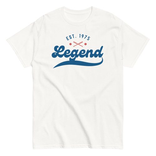 Est 1975 Legend T-Shirt 50th Birthday 1975 Gift