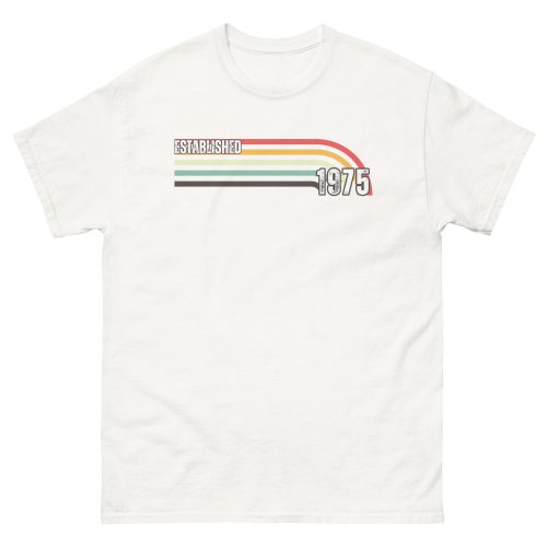 Established 1975 50th Birthday Gift T-shirt