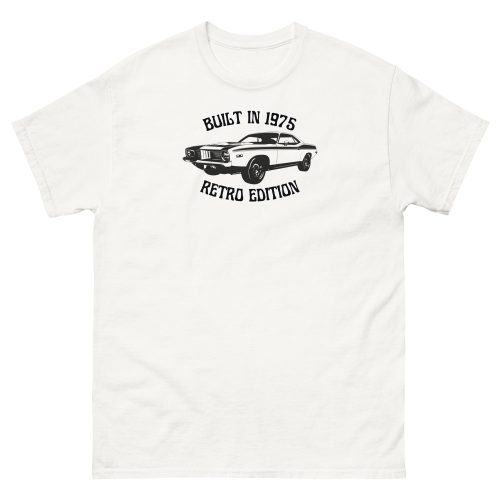 Built In 1975 Retro Edition 50th Birthday Gift T-shirt