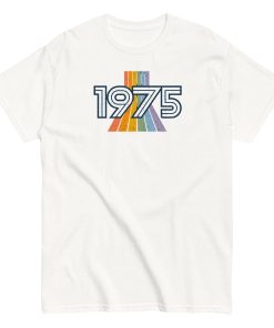 1975 Birth Year Gift T-shirt 50th Birthday T-shirt Retro 1975