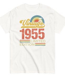 Vintage 1955 Limited Edition Birthday T-shirt Gift 1955