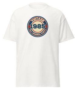 Vintage 1985 All Original Parts T-Shirt 1985 Birth Year Gift