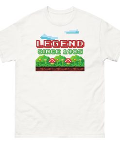Legend Since 1985 Retro Gaming T-shirt 1985 Birth Year