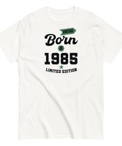 Made in 1985 Birthday T-shirt Vintage Birth Year 1985