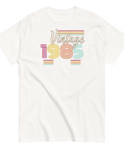 Vintage 1985 Limited Edition T-shirt 1985 Birth Year Gift