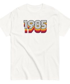 1985 T-shirt Birth Year Gift Idea 1985 Retro Tshirt