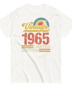 Vintage 1965 Limited Edition Birthday T-shirt 1965 Gift