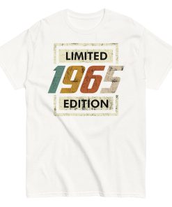 1965 Birthday Year Gift T-shirt Born In 1965 Limited Edition T-shirt
