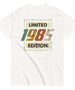 1985 Birthday Year Gift T-shirt Born In 1985 Limited Edition T-shirt