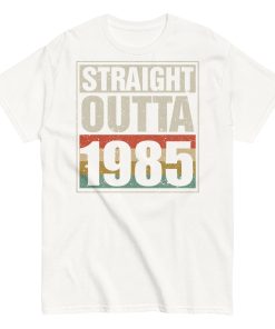 1985 Birthday Year Gift T-shirt Straight Outta 1985 T-shirt