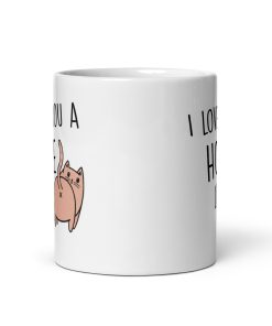 I Love You A Hole Lot Valentines Mug Cats Bum
