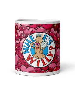 Where’s Willy Funny Valentines Mug For Him