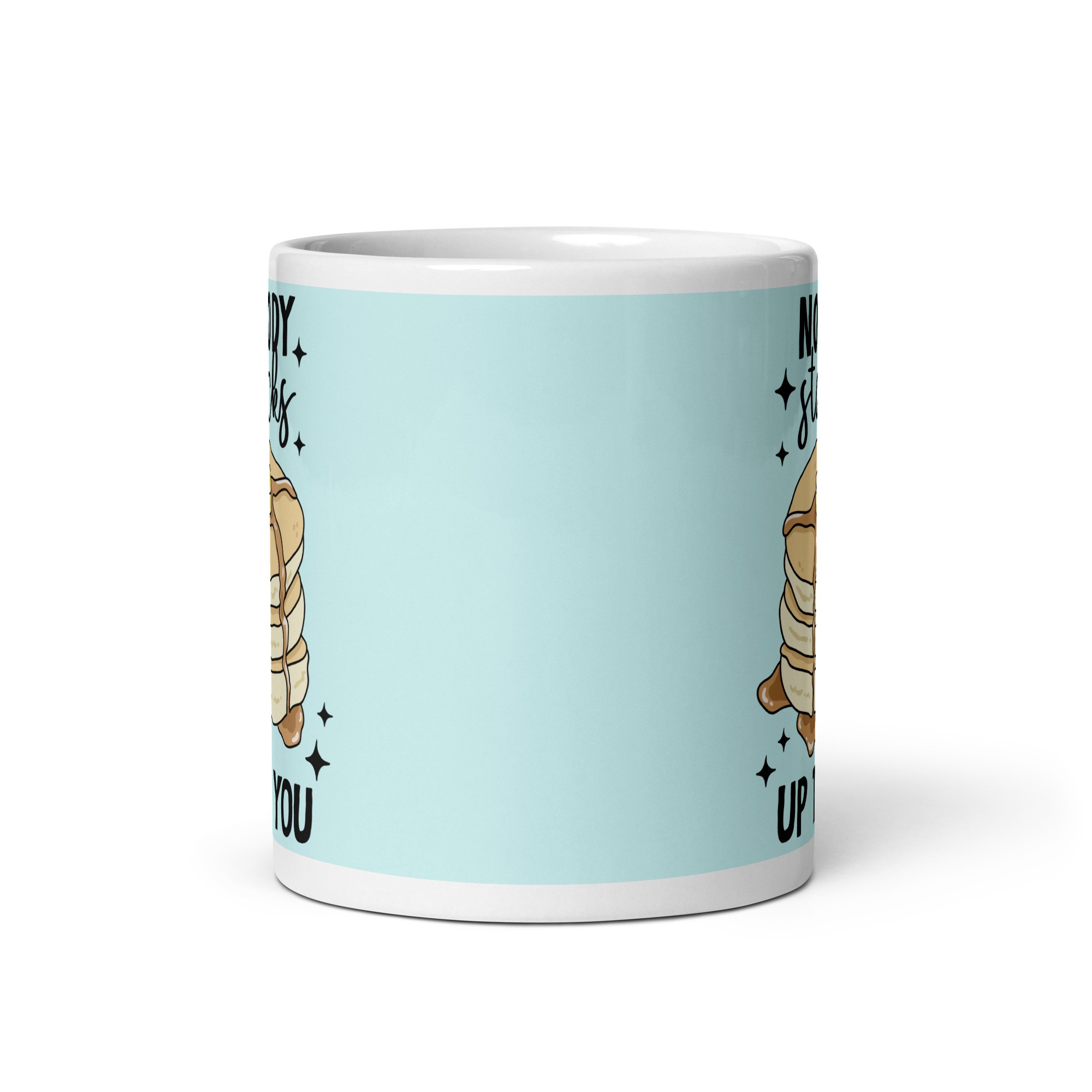 Nobody Stacks Up To You Pancake Valentines Gift Mug