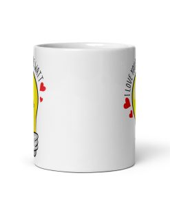I Love You A Whole Watt Corny Valentines Day Mug Gift