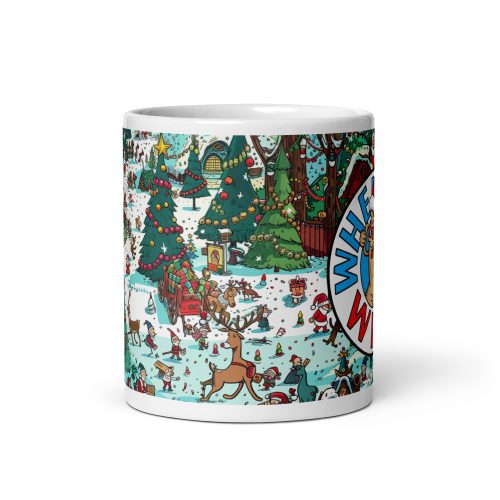 Where’s Willy Mug Funny Christmas Joke Gift Mug