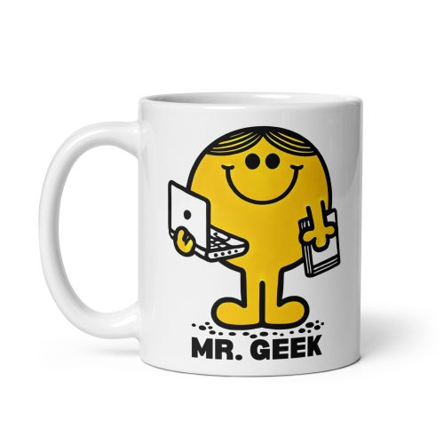Mr. Geek Mug Mr. Men Style Gift Mug For Geeks