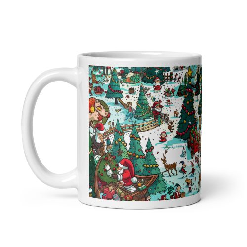 Where’s Willy Mug Funny Christmas Joke Gift Mug