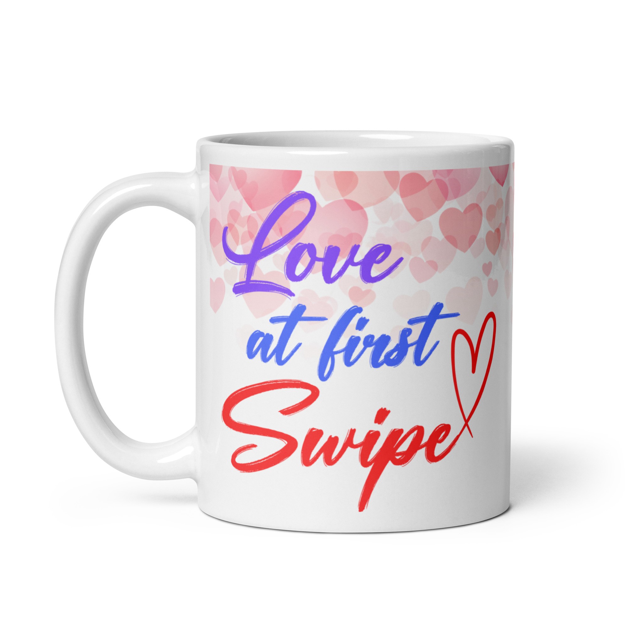 Love At First Swipe Mug Valentine’s Day Gift Mug